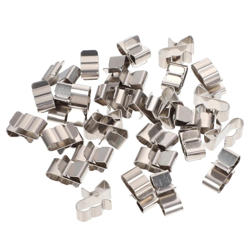Stainless Steel Solar Panel Cable Clips 1 Set For Wire Management Easy Installation - Image 1